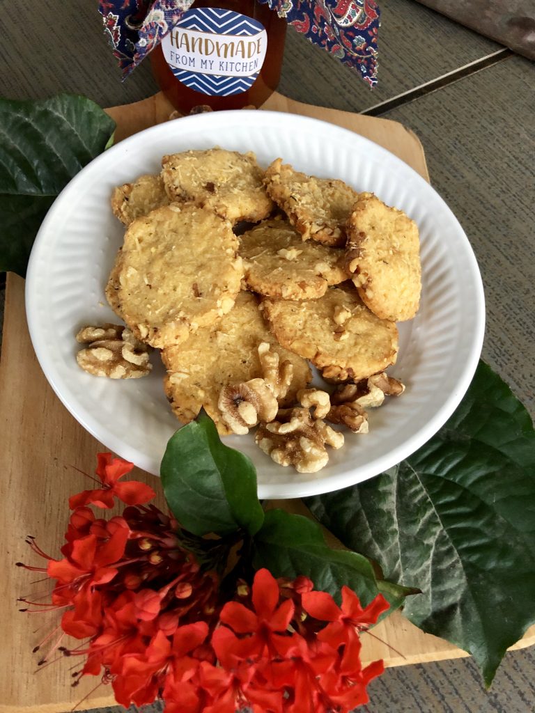 Easy Delicious Cheese and Walnut Rounds - Guyanese Girl Haitian Soul